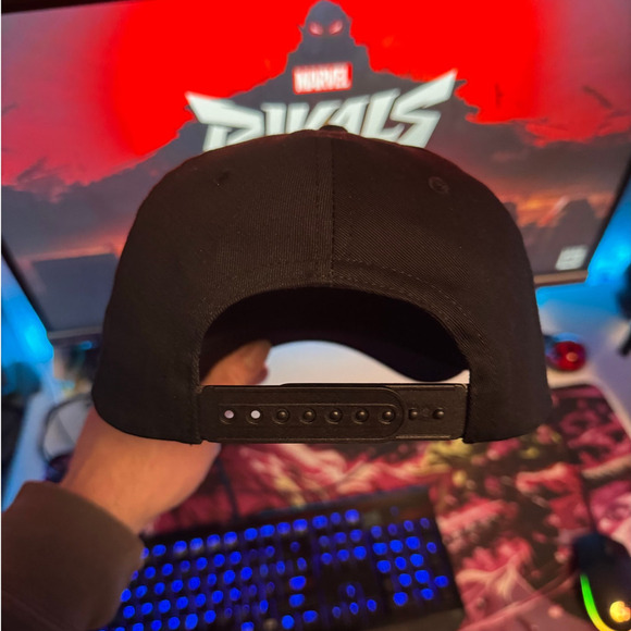 Big Game Hunters Shiny Zards End Black A-frame Snapback Hat - Picture 7 of 7